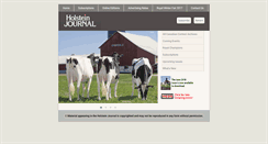 Desktop Screenshot of holsteinjournal.com